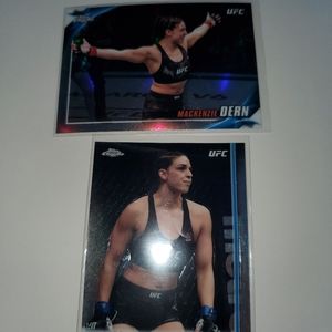 MacKenzie Dern 2019 topps chrome UFC cards